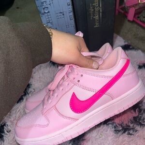 Nike Dunks Barbie Women's Pink Sneakers